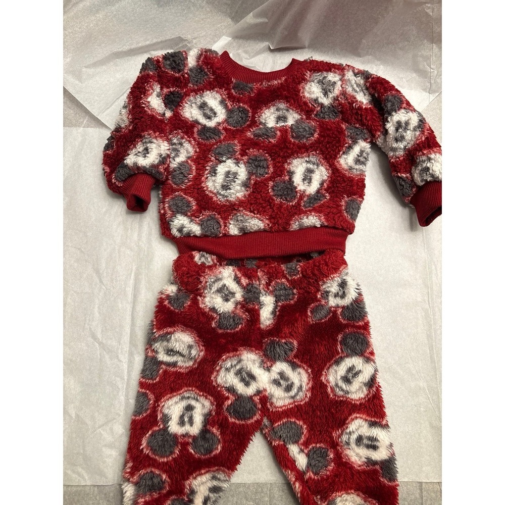 Disney Mickey Mouse Long Sleeve Top and Pants set 0-3‎ months